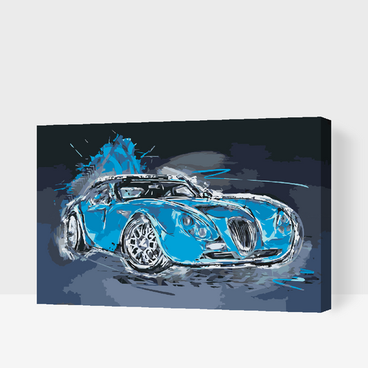 Paint by number - Wiesmann GT MF4