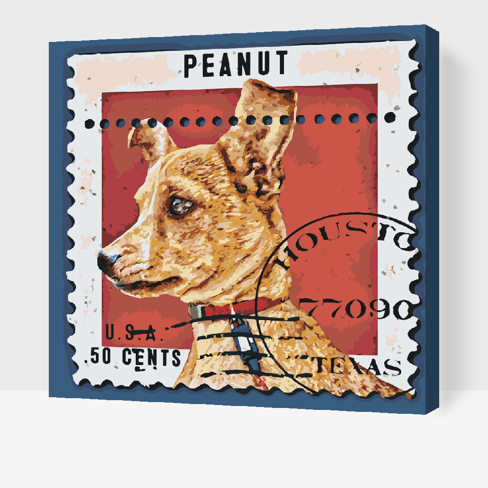 Paint by number - Hundestempel