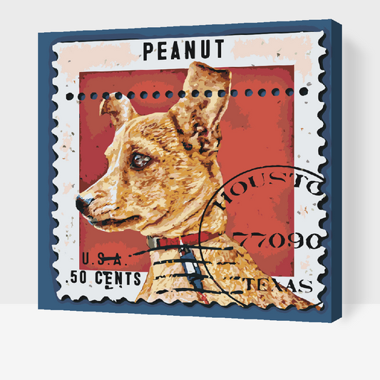 Paint by number - Hundestempel