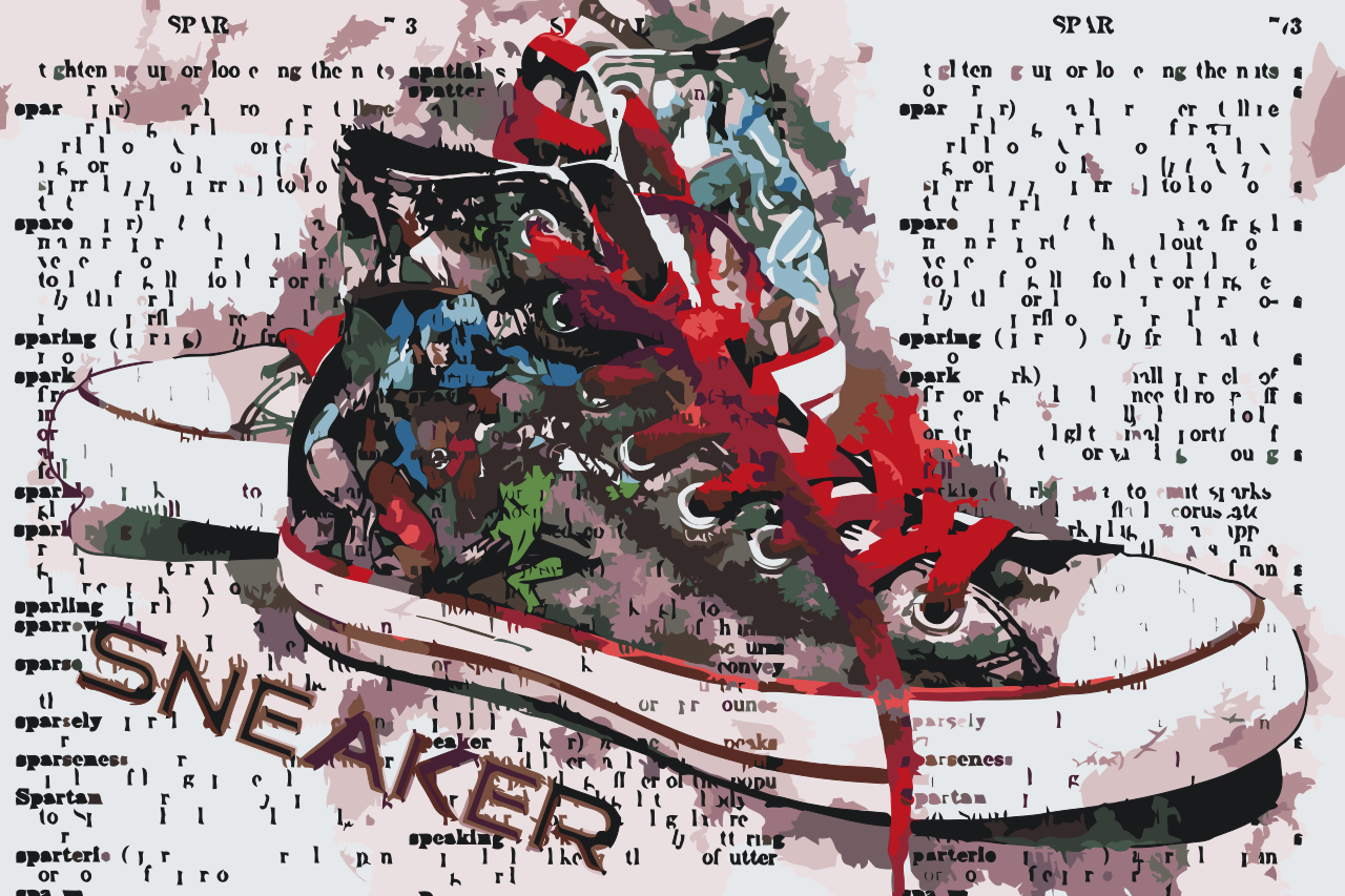 Paint by number - Converse Sneakers
