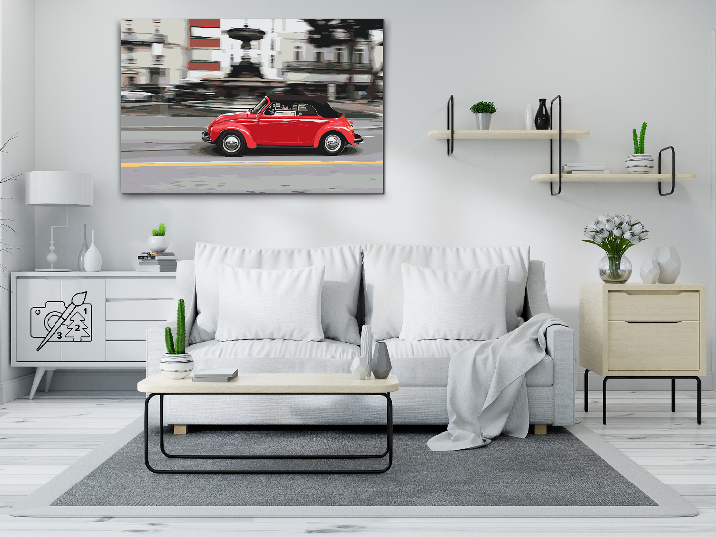 Paint by number - Volkswagen Boble 2