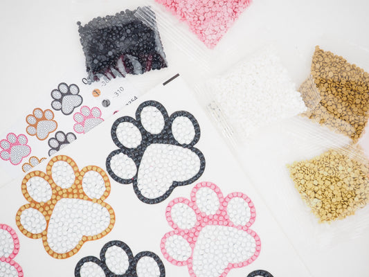 Diamond Painting Sticker - Paws