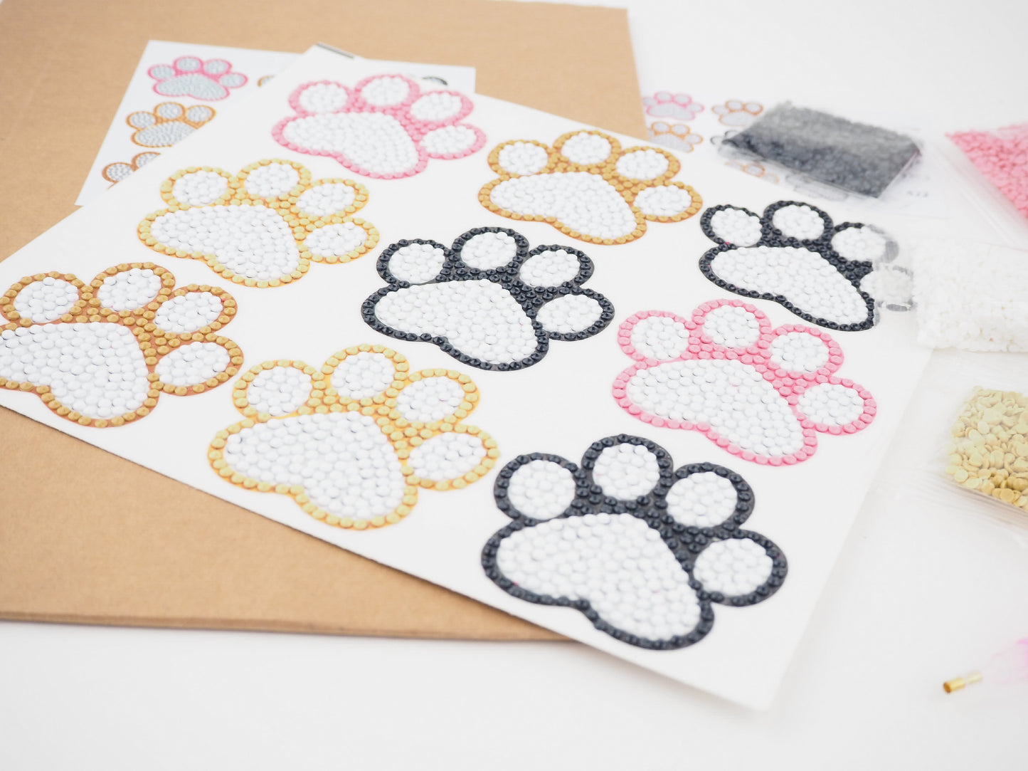 Diamond Painting Sticker - Paws