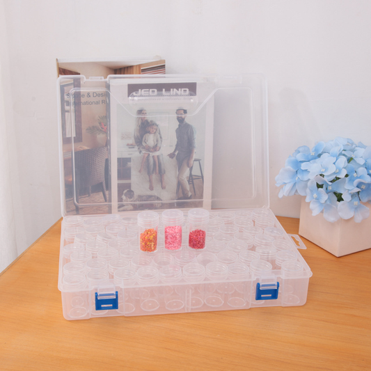 Hobby Tilbehør - Opbevaringsboks til Diamond Painting – 80 beholdere