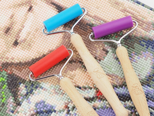 Hobby Tilbehør - Diamond Painting pen - rulle med træhåndtag