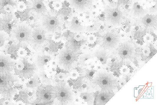 Dotting - Blomsterbaggrund 2