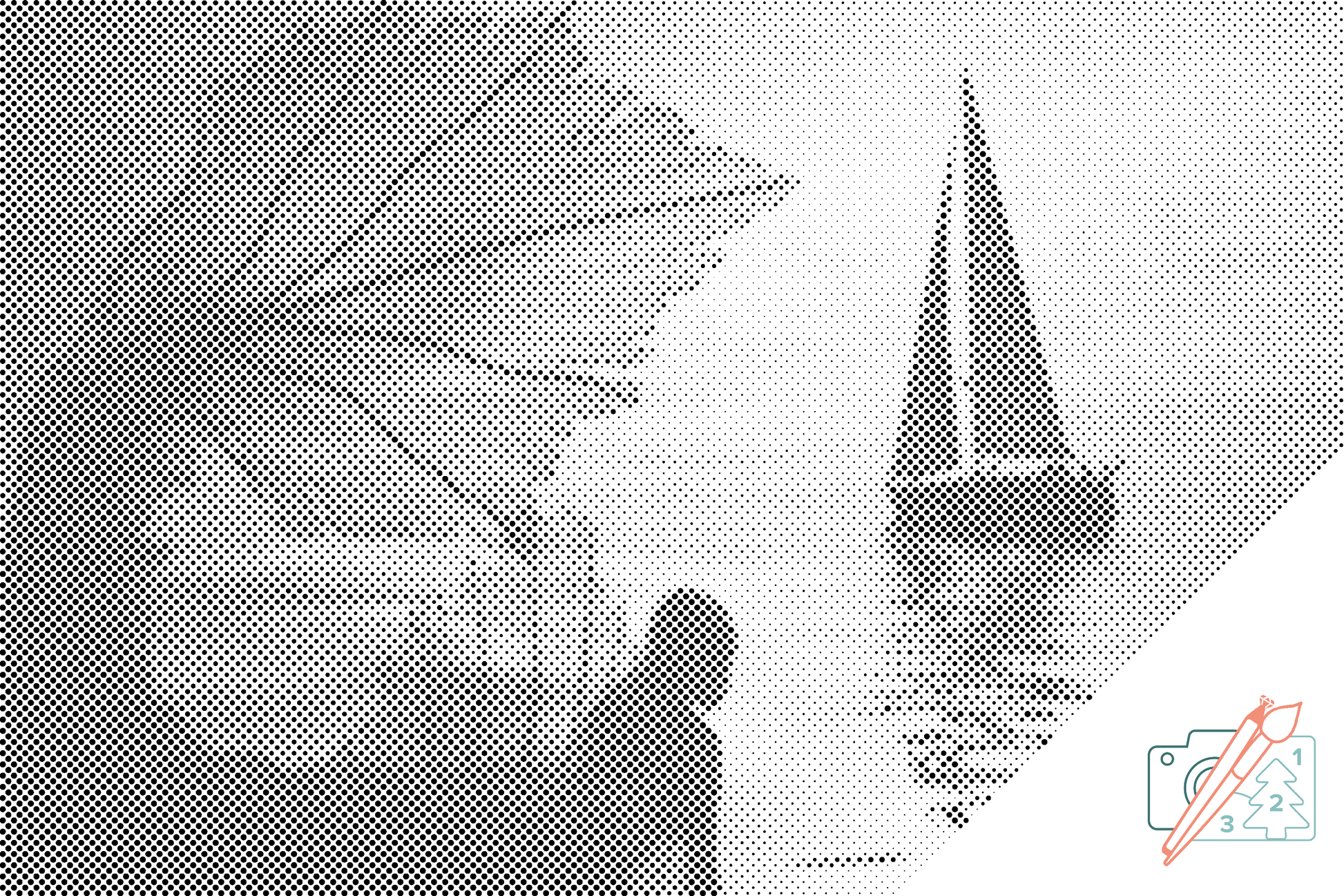 Dotting - Havfrue og sejlbåd