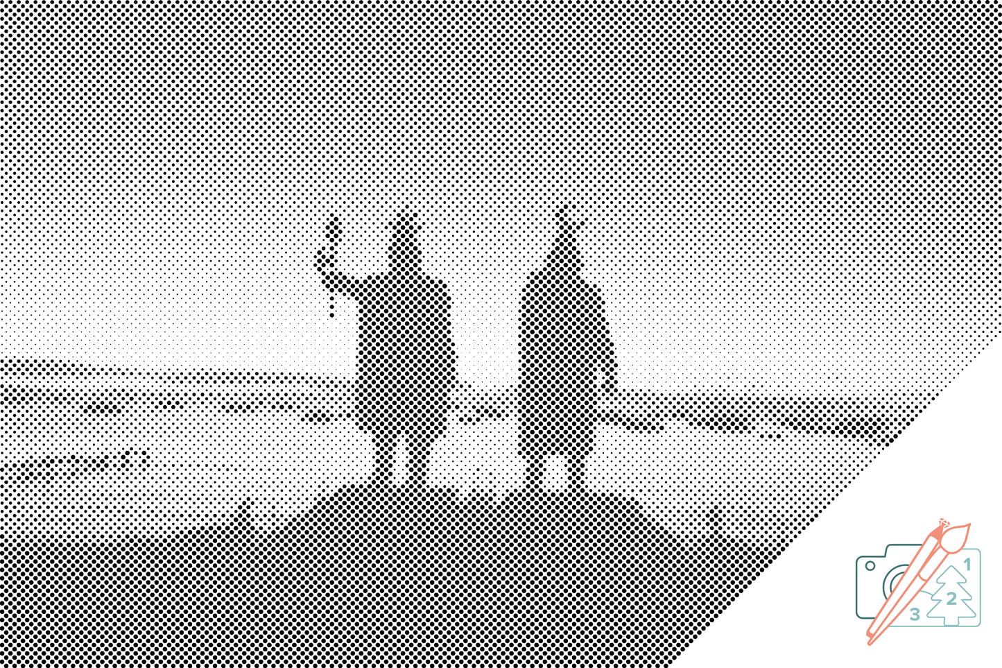 Dotting - Konge ved solnedgang