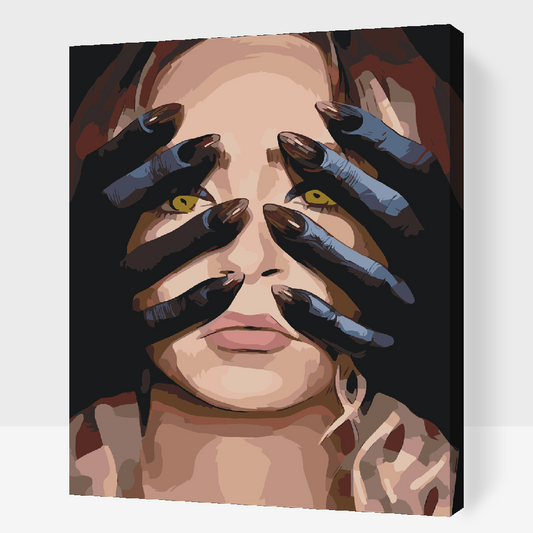 Paint by number - I Djævelens Hænder