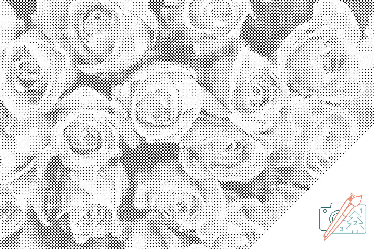 Dotting - Buket roser