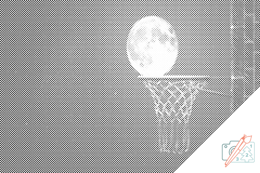 Dotting - Basketball fuldmåne