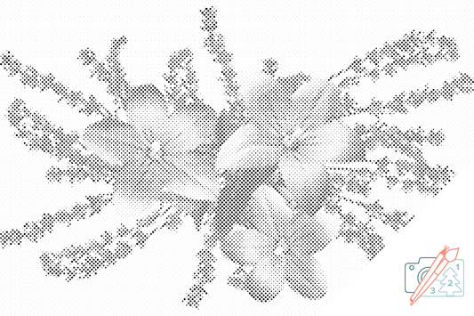 Dotting - Dekorative blomster