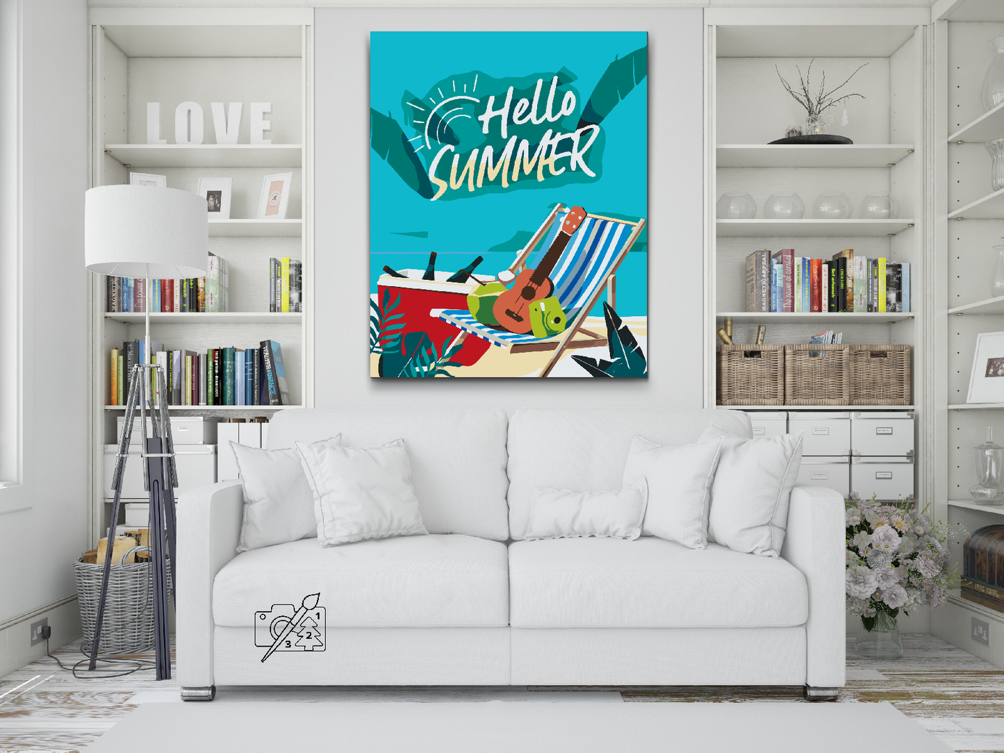 Paint by number - Hej Summer
