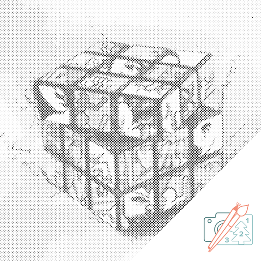 Dotting - Rubiks kube