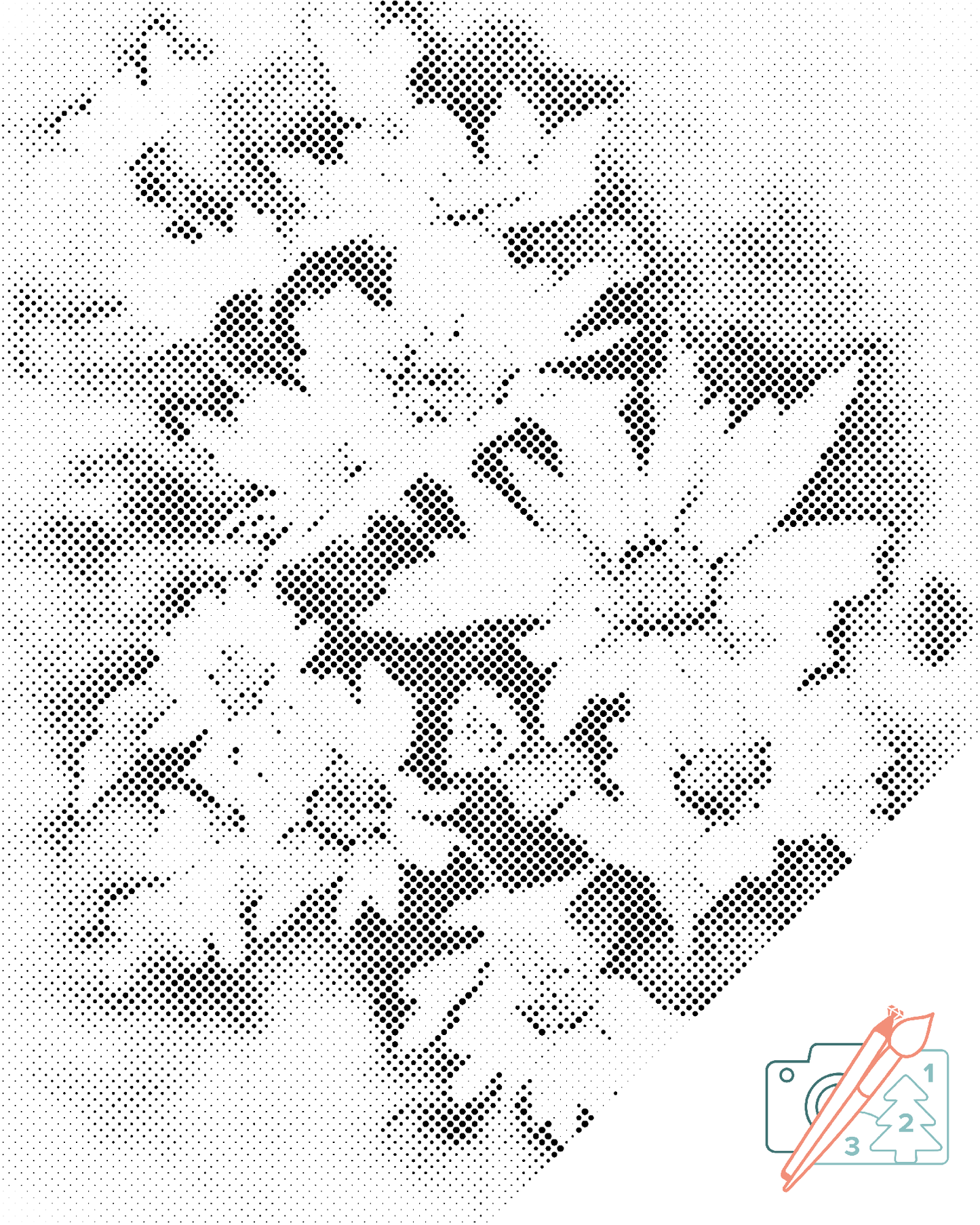 Dotting - Efterårsblomst, hvid aster