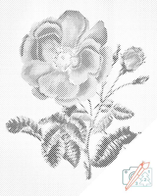 Dotting - Vintage Rose