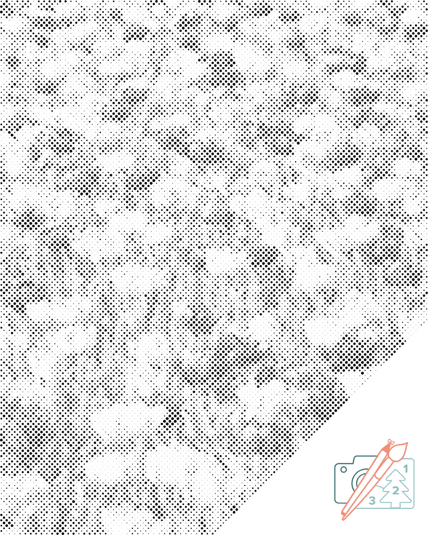 Dotting - Blomstermark