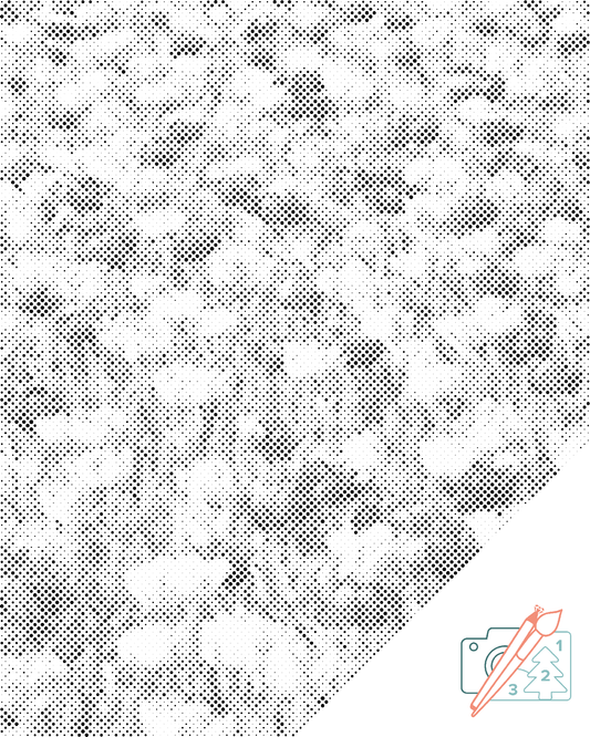 Dotting - Blomstermark