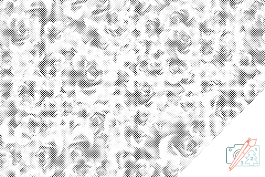 Dotting - Påskeliljebaggrund