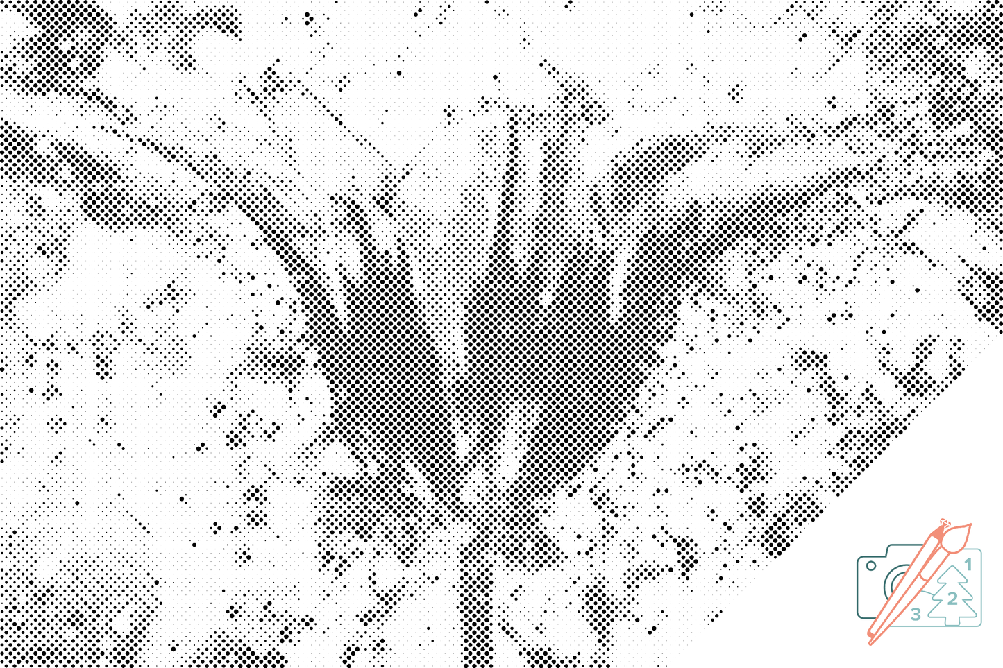 Dotting - Blomstrende Tulipan