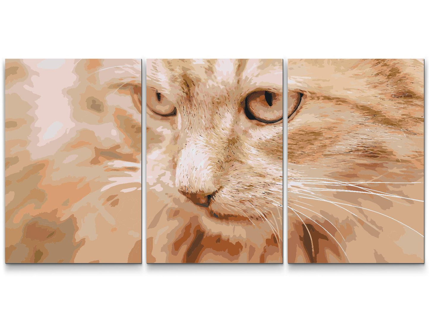 Paint by number - Jagtkat (sæt af 3)