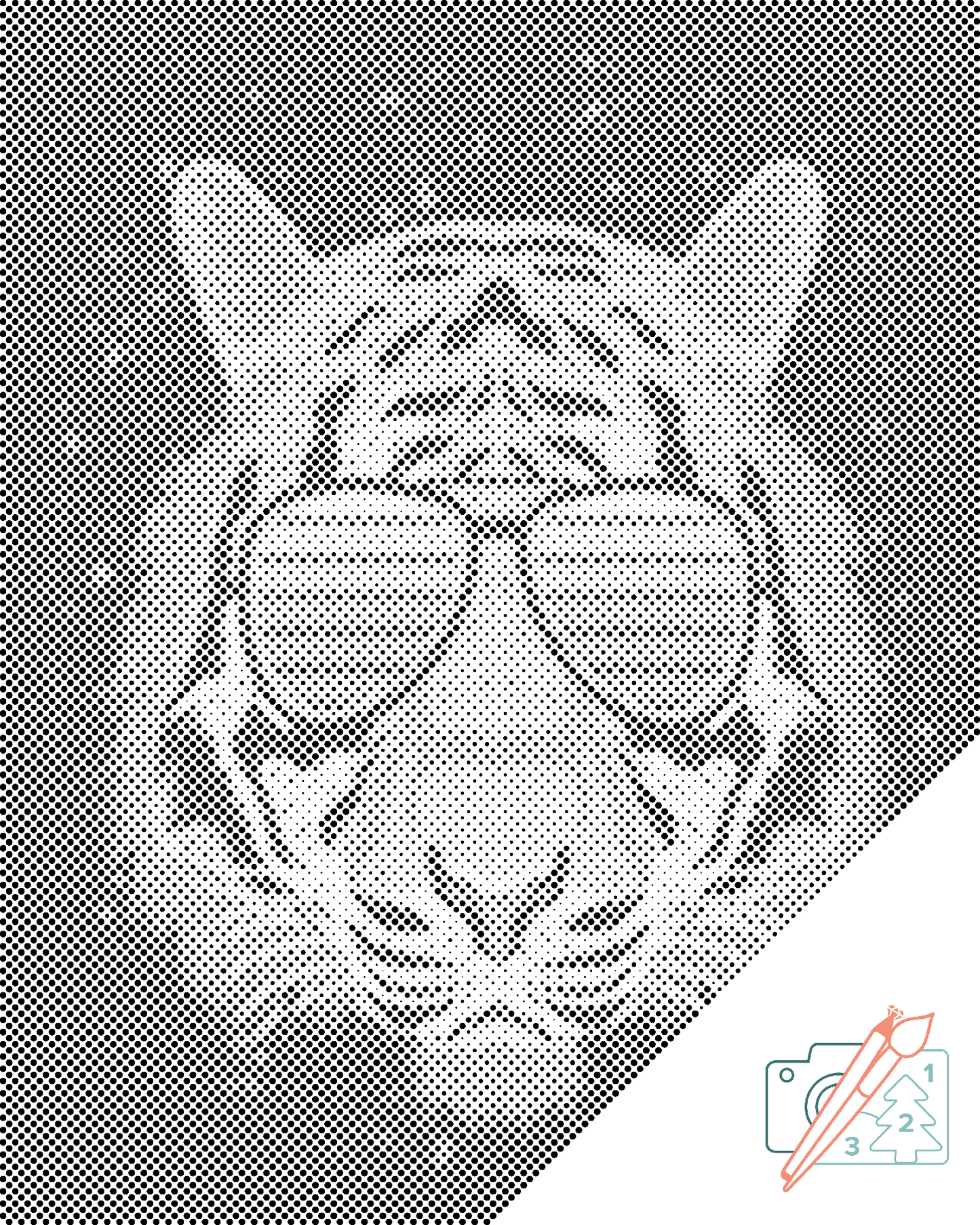 Dotting - Tiger med briller