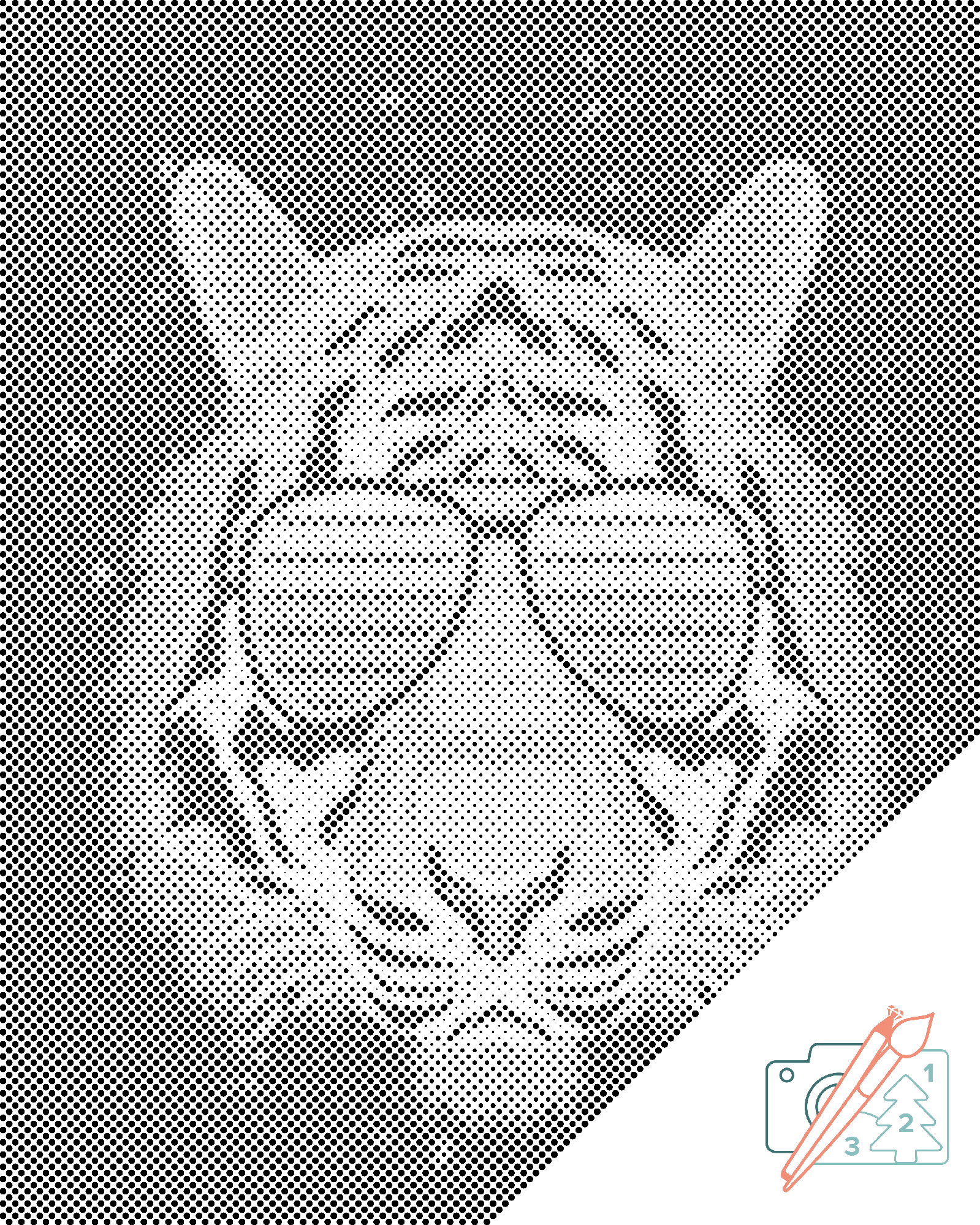 Dotting - Tiger med briller