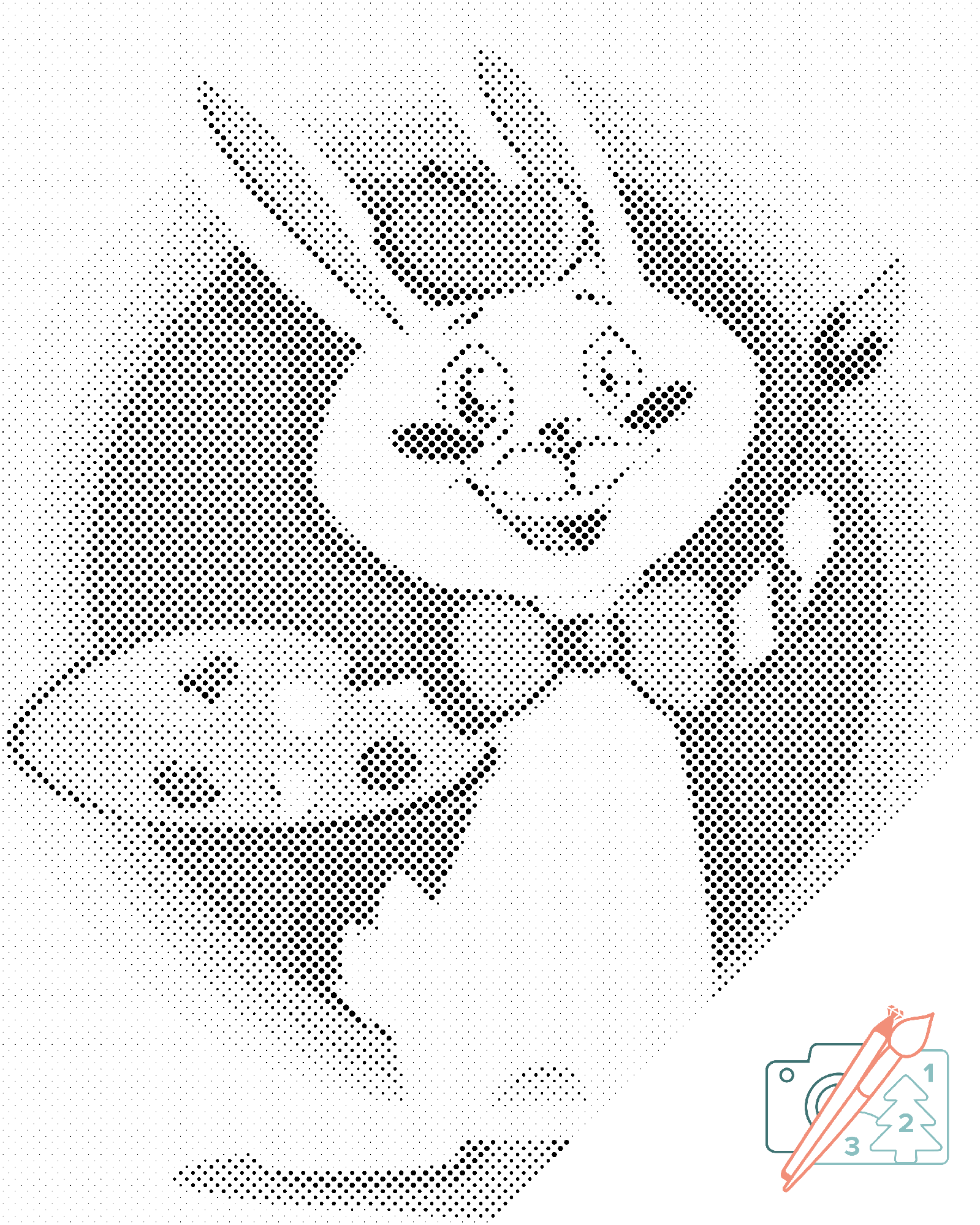 Dotting - Kaninmaler