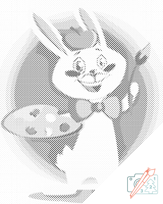Dotting - Kaninmaler