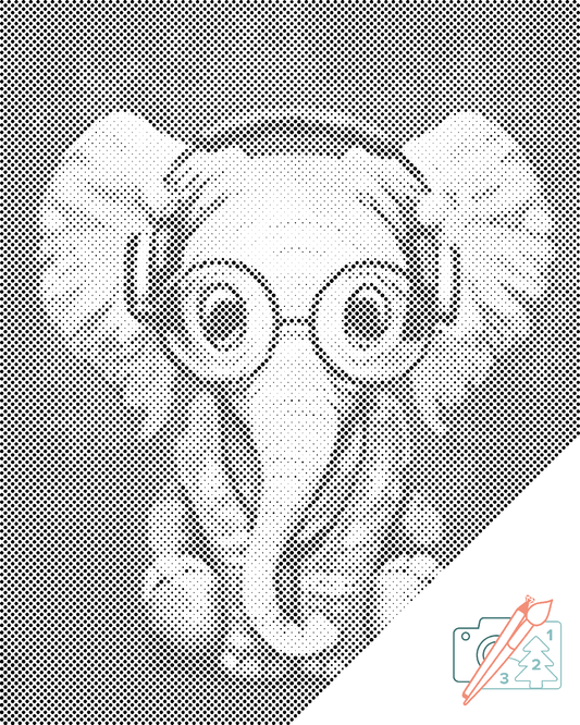 Dotting - Elefanten med briller