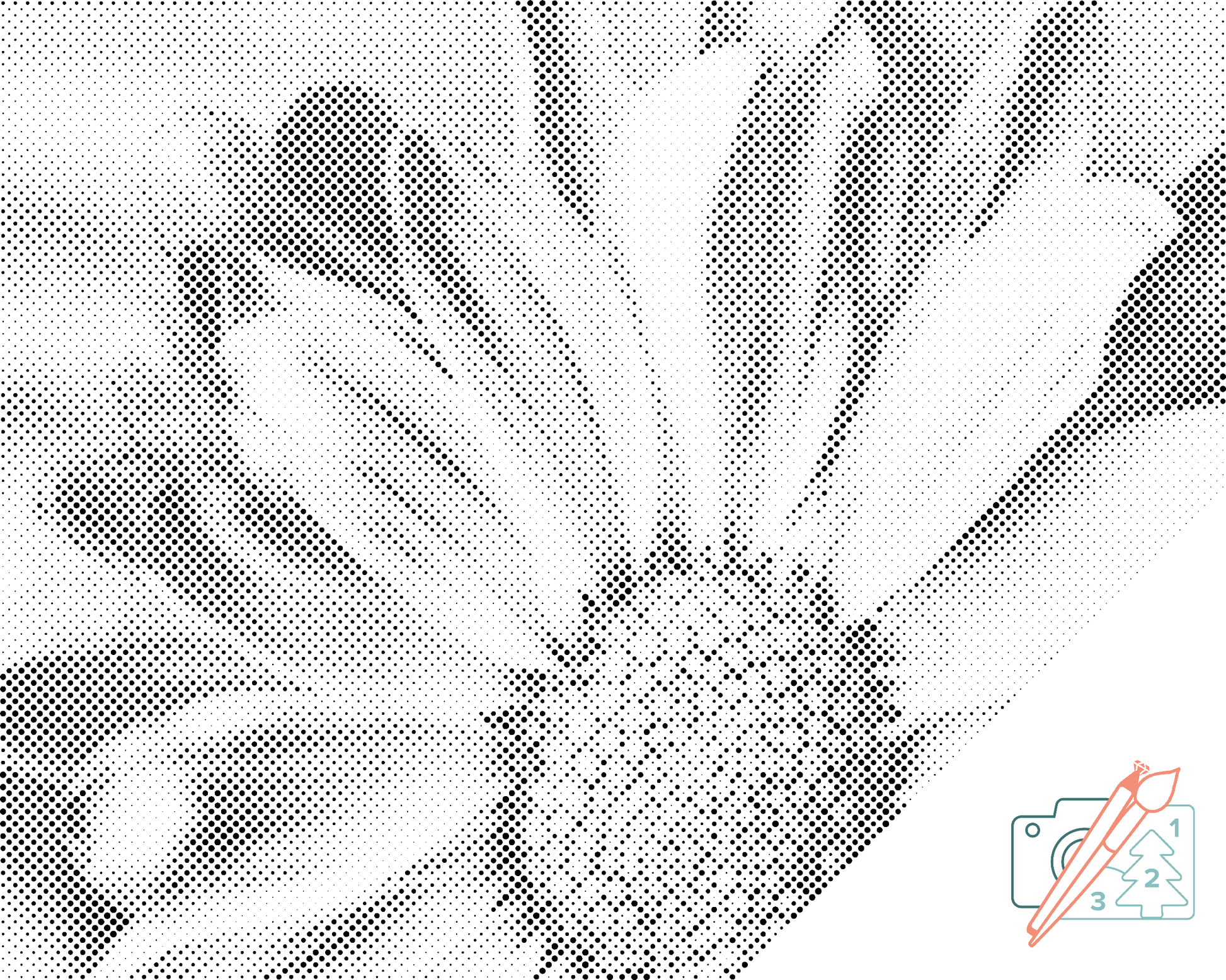 Dotting - Mild blomst