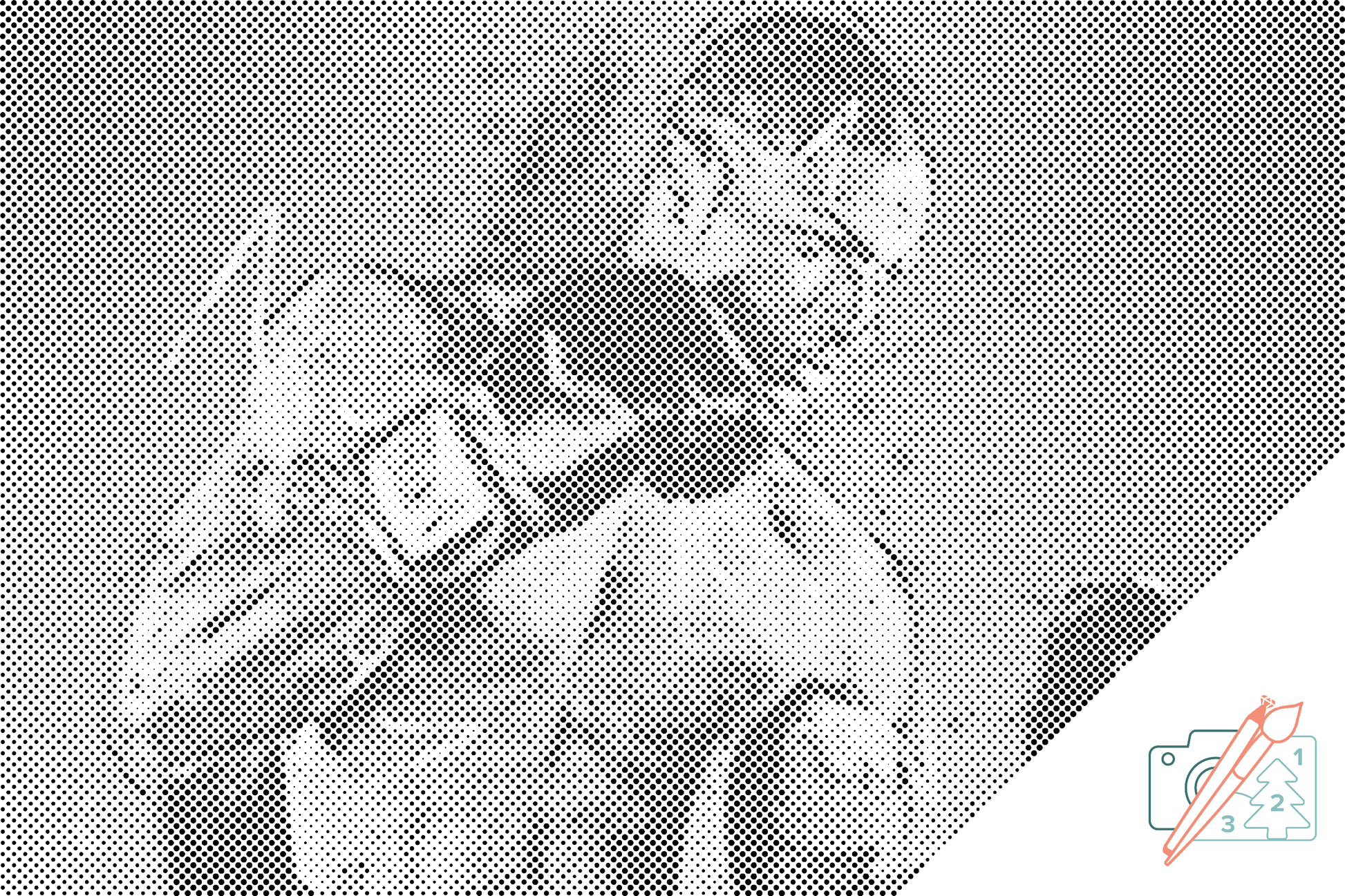 Dotting - Bokserillustration