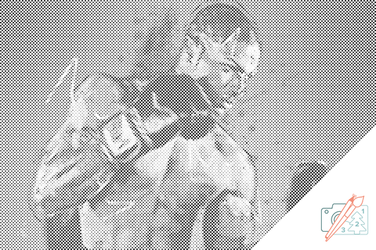 Dotting - Bokserillustration