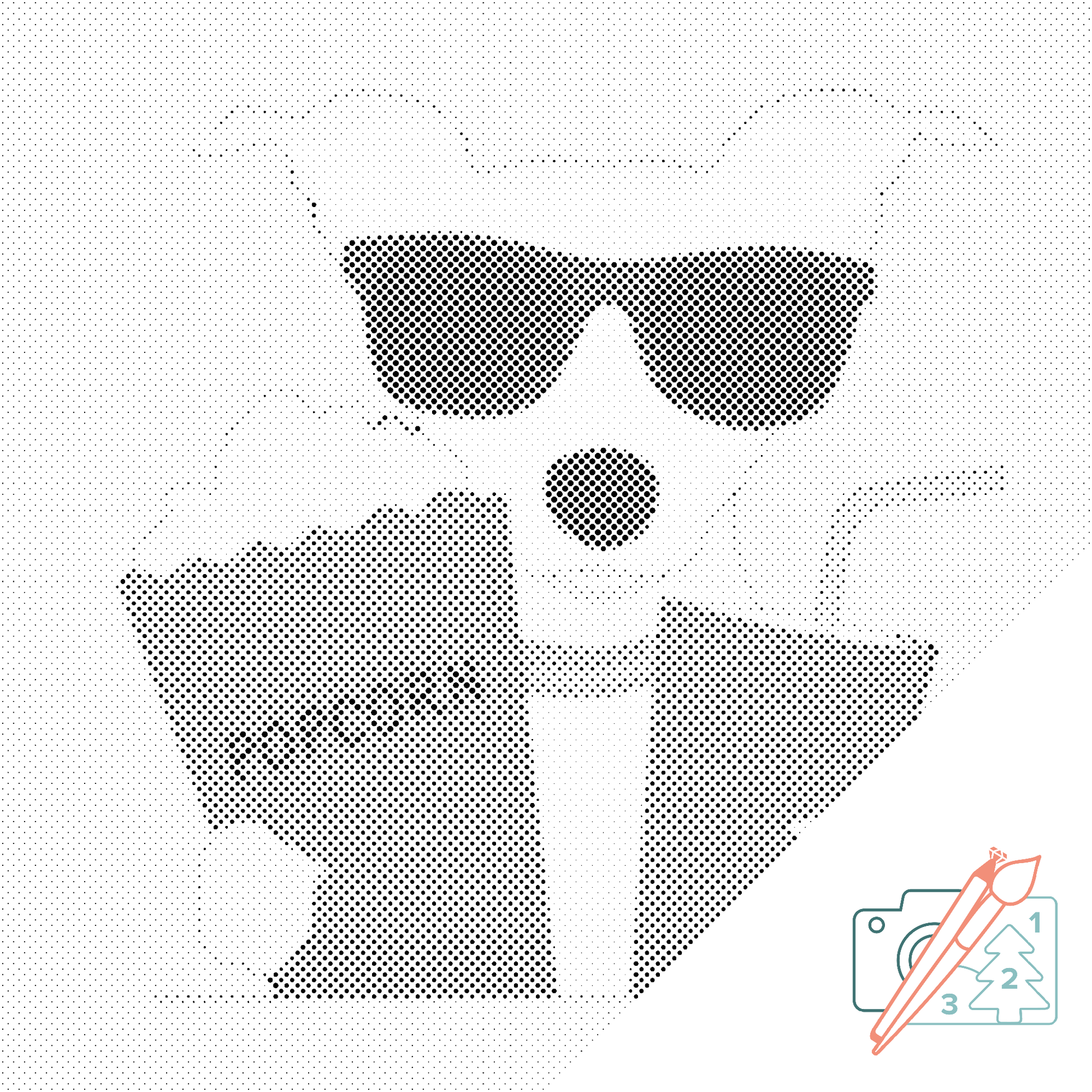 Dotting - Popcorn Dog