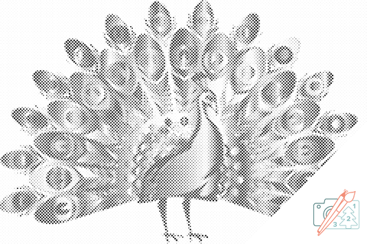 Dotting - Stolt påfugl