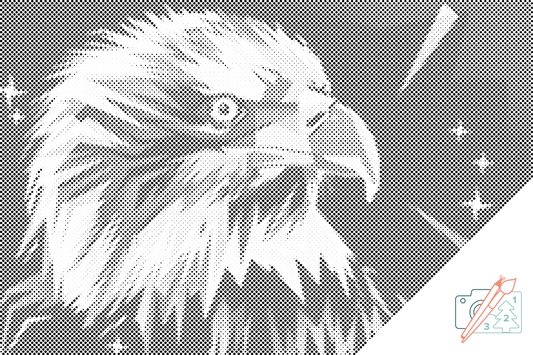 Dotting - Vector Eagle