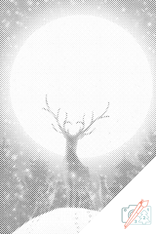 Dotting - Hjorte under fuldmånen