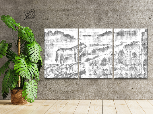 Dotting - A Lone Wolf (sæt af 3)