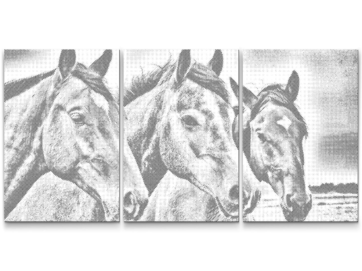 Dotting - De tre heste (sæt af 3)