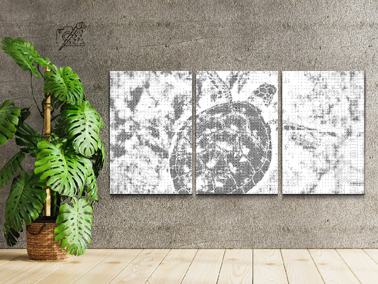 Dotting - Sea Turtle (sæt af 3)