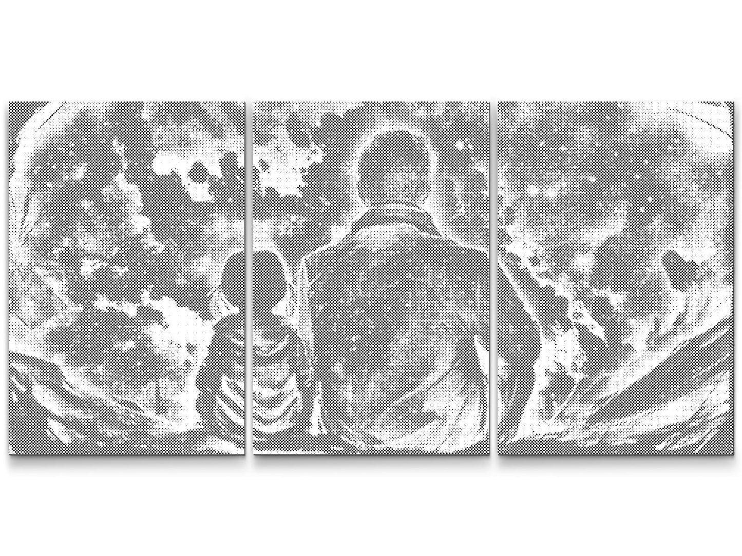 Dotting - Far og datter sad i rummet (sæt af 3)