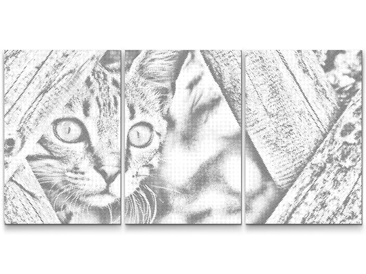 Dotting - Watchful Kitten (sæt af 3)