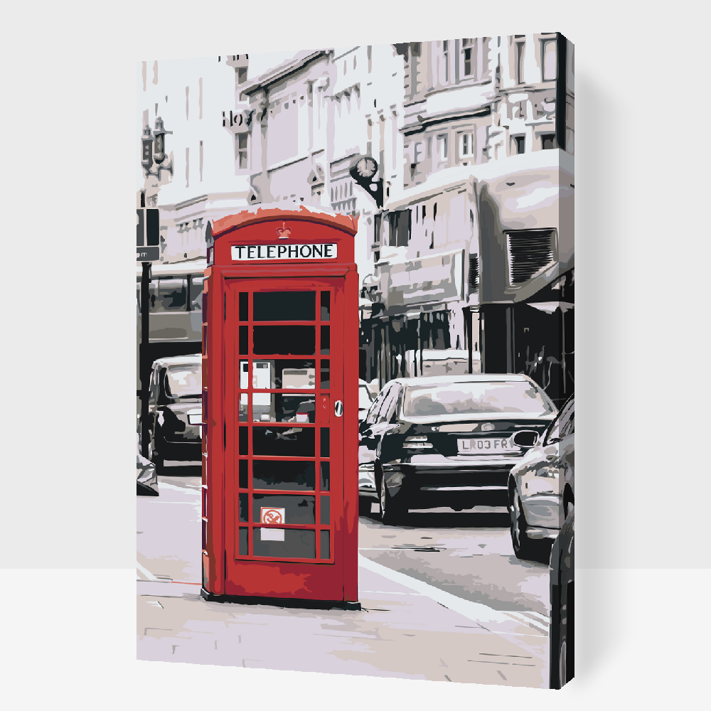 Paint by number - Telefonboks