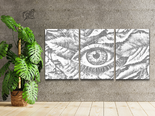 Dotting - Et øje blandt bladene (sæt af 3)