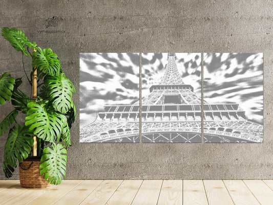 Dotting - Eiffeltårnet (sæt af 3)