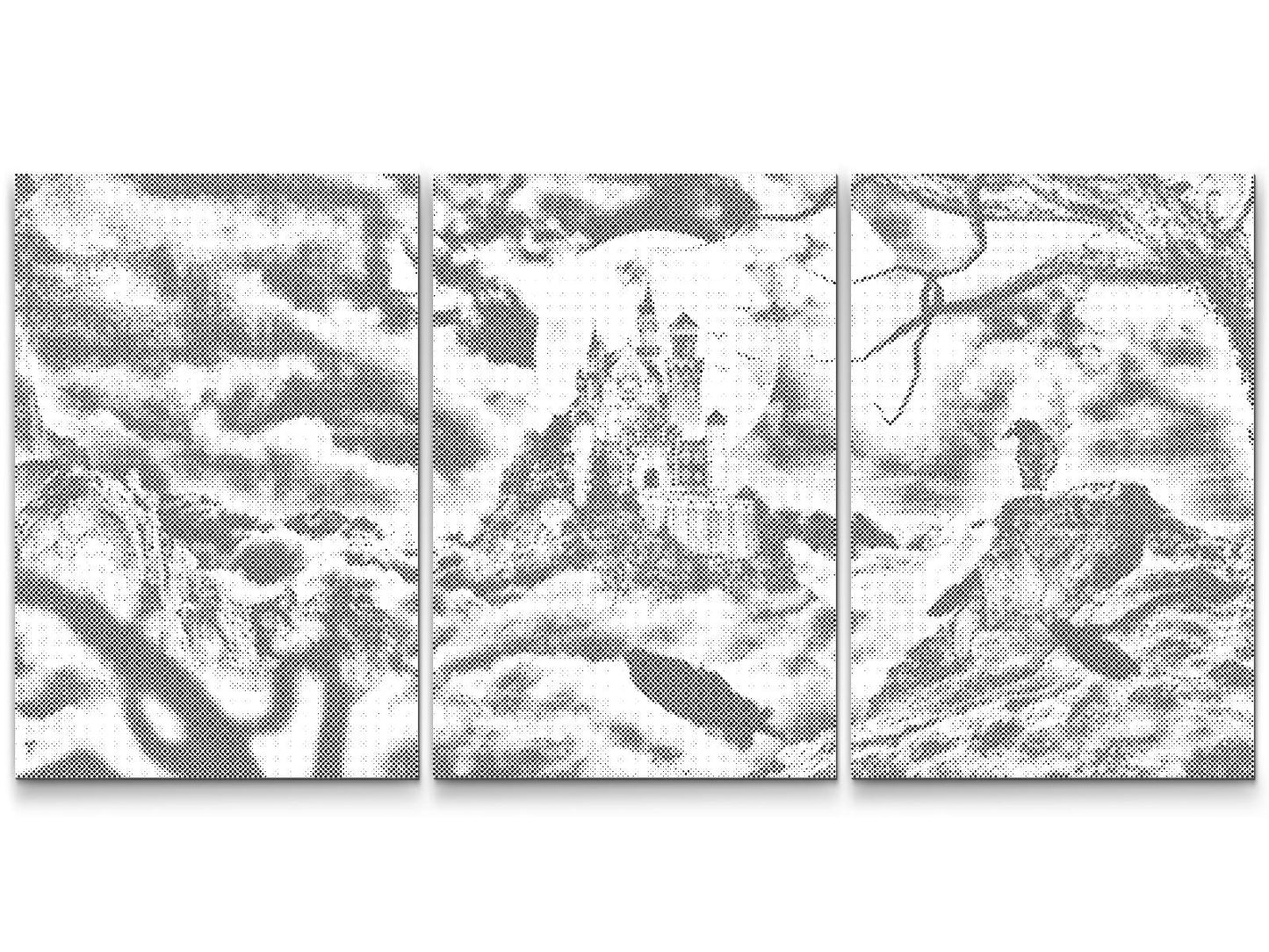 Dotting - Castle up in the Clouds (sæt af 3)