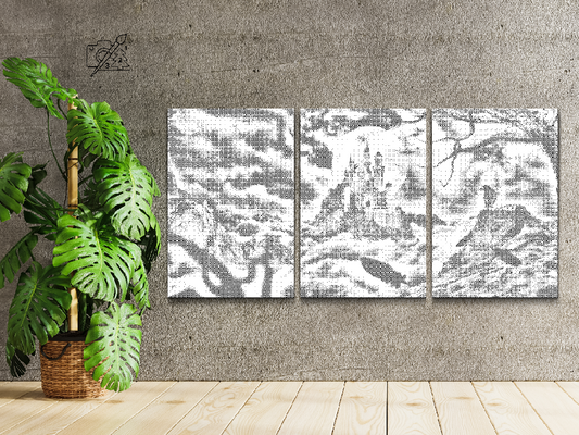 Dotting - Castle up in the Clouds (sæt af 3)