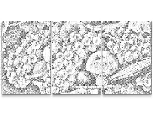 Dotting - Kurvfuld af frugt (sæt af 3)