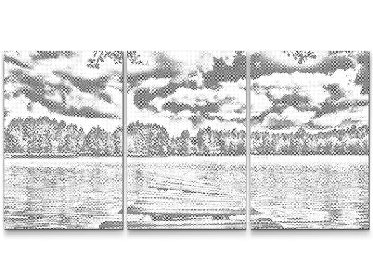 Dotting - Mole med udsigt over naturen (sæt af 3)