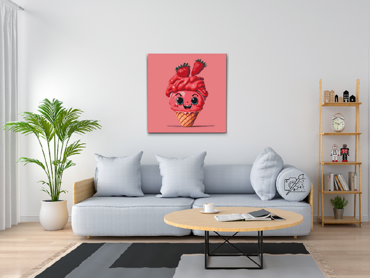 Paint by number - Jordbæris